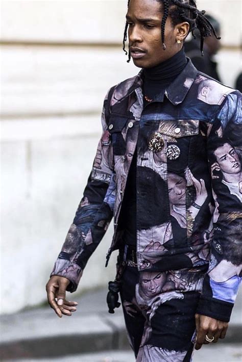 asap rocky dior denim jacket|asap rocky Dior song.